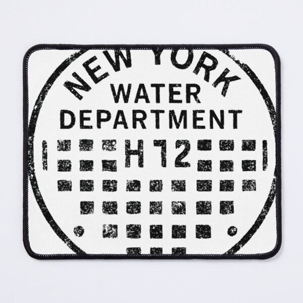 Item preview, NYC Manhole Cover Stamp – Urban Ink-Style T-Shirt Design designed and sold by Urban designs by PiMediaDen.