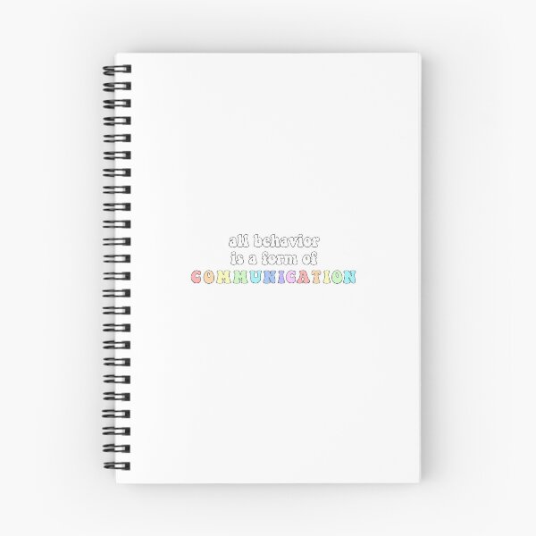 Item preview, all behavior is a form of communication designed and sold by vibestickers-.
