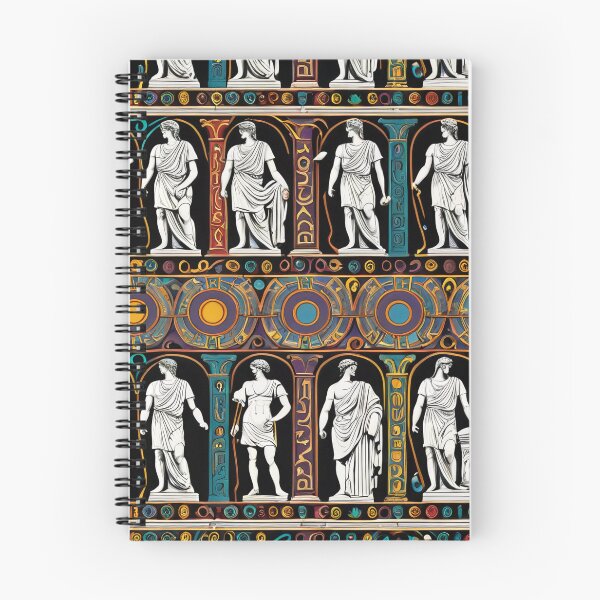 Item preview, Colorful Ornamental Ancient Stone Statue Pattern designed and sold by DreamCraze.