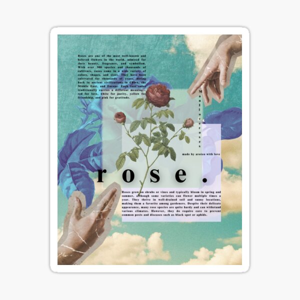 Item preview, Rose graphical design designed and sold by Aroteo.