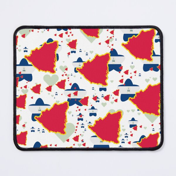 Item preview, Nicaragua Montage With Country Shape Stars And Flag Overlays | Nicaragua Montage avec Overlays Country Shape Stars And Flag|Nicaragua Montage mit Country Shape Stars und Flaggen Overlays designed and sold by TheIconSmith.