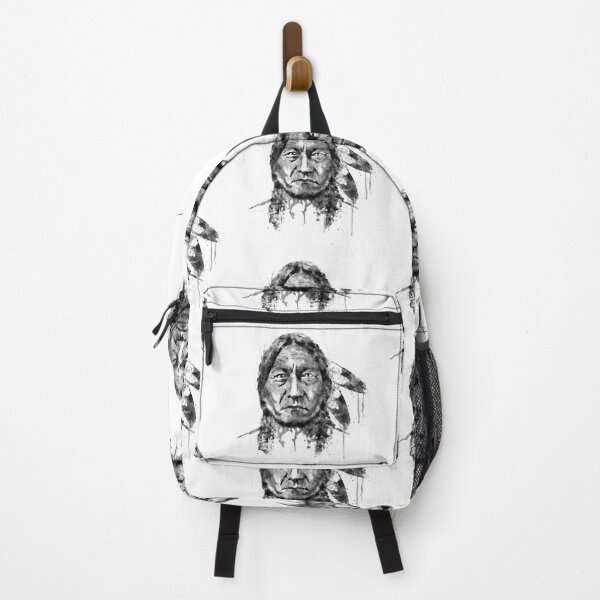 Item preview, Sitting Bull Monochrome Portrait designed and sold by caracatita75.