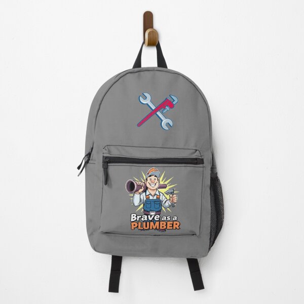 Item preview, Brave as a Plumber designed and sold by TestudoDesign.