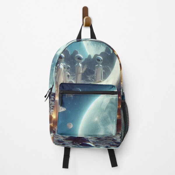 Item preview, Cosmic Love Story: Alien Couple's Moonlit Nuptials designed and sold by choder61.