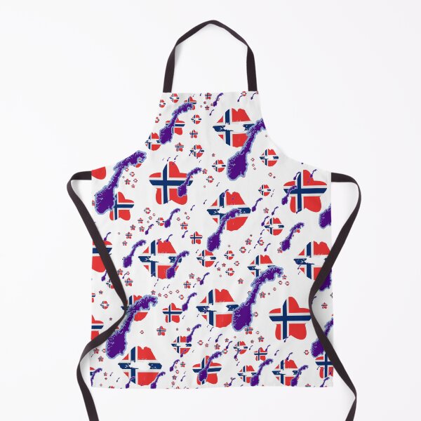 Item preview, Norway Montage With Country Shape Stars And Flag Overlays | Norvège Montage avec superposition de drapeaux et d'étoiles|Norwegen Montage mit Country Shape Stars und Flaggen Overlays designed and sold by TheIconSmith.