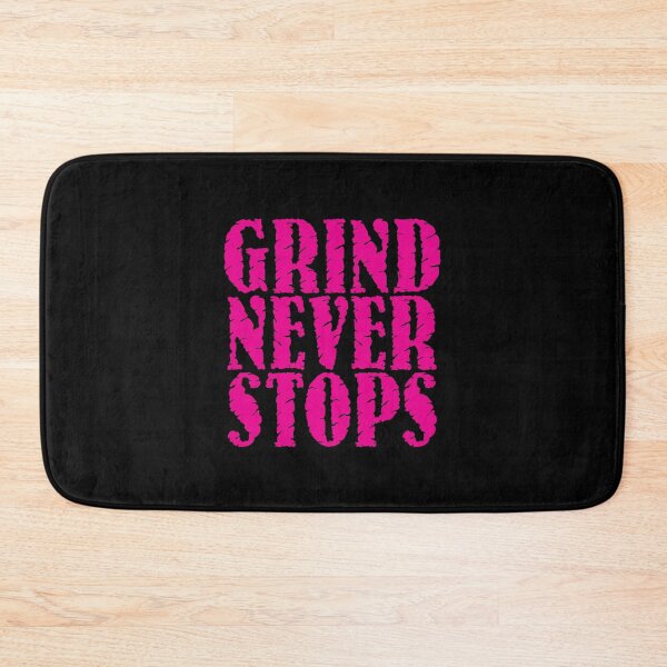 Item preview, Powerful Motivational Gym Quote | Grind Never Stops designed and sold by typoinspired.