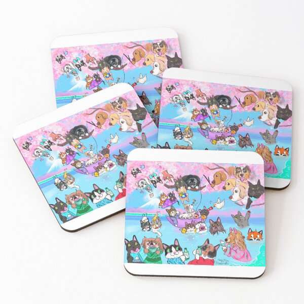Item preview, Adventure in the cherry blossoms designed and sold by HappyPawtraits.