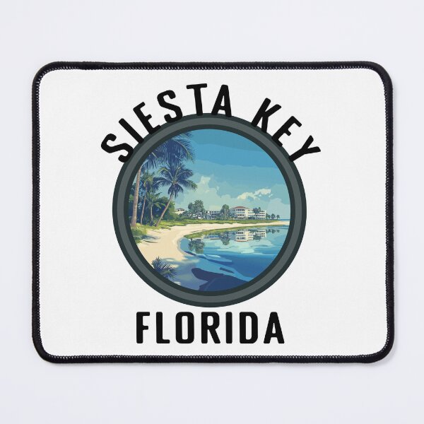 Item preview, Siesta Key - Florida (with Black Lettering) designed and sold by VelvetRoom.
