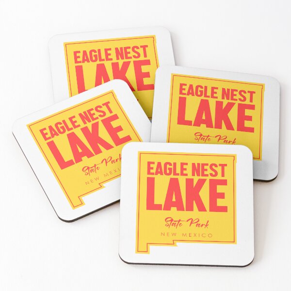 Item preview, Eagle Nest Lake State Park New Mexico Map designed and sold by bivenart.
