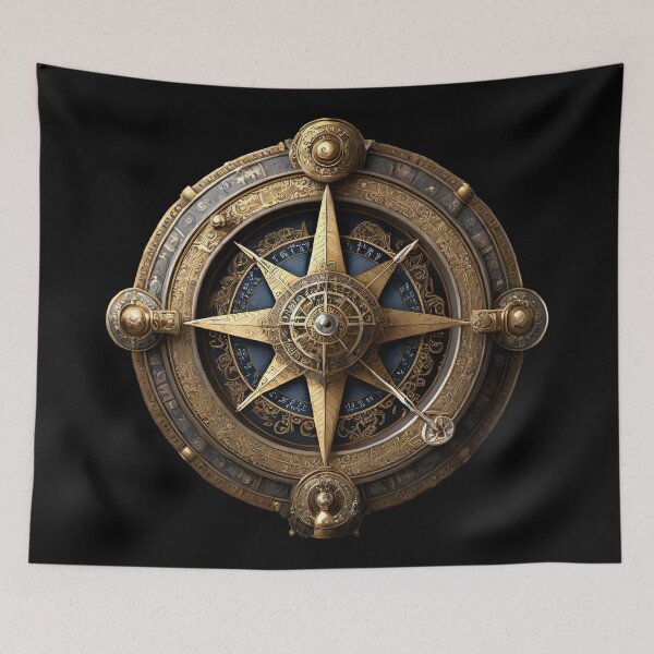 Item preview, steampunk style viking compass designed and sold by fotoryum.