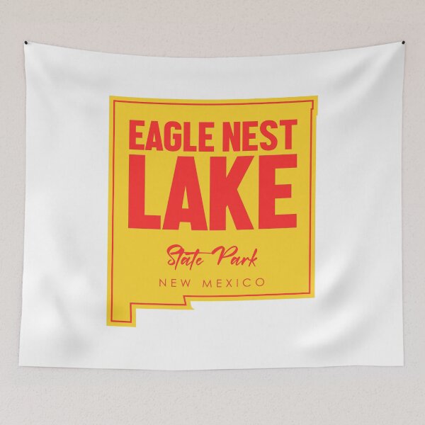 Item preview, Eagle Nest Lake State Park New Mexico Map designed and sold by bivenart.