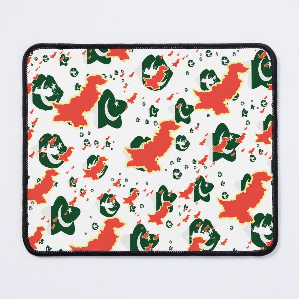 Item preview, Pakistan Montage With Country Shape Stars And Flag Overlays | Pakistan Montage avec superposition de drapeaux et d'étoiles|Pakistan Montage mit Country Shape Stars und Flaggen Overlays designed and sold by TheIconSmith.