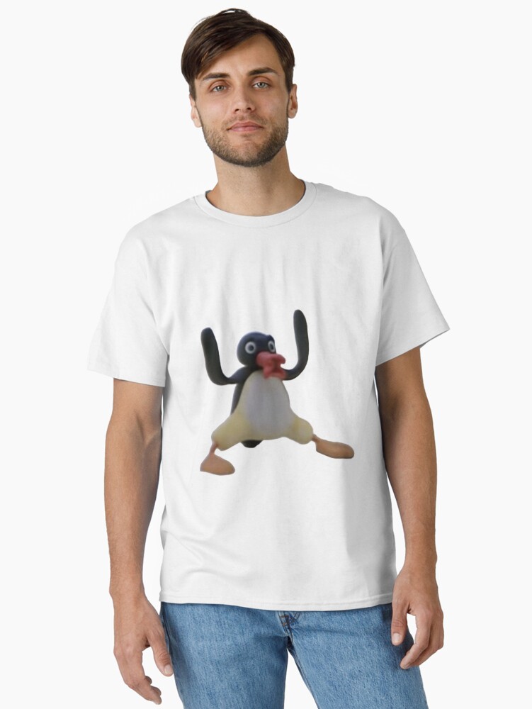 Imagen 1 de 7, Camiseta clásica con la obra Pingüino, diseñada y vendida por MatthijsDefour.