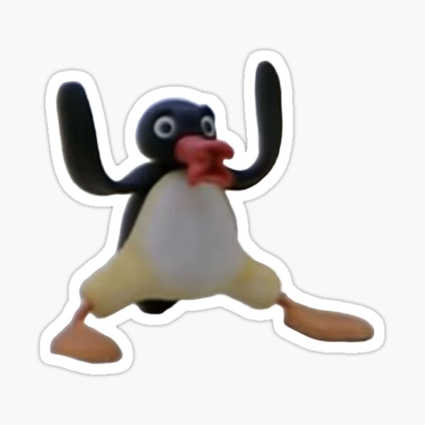 Vista previa del artículo con la obra «Pingüino», diseñado y vendido por TrinketsOddsandEndsEmporium.