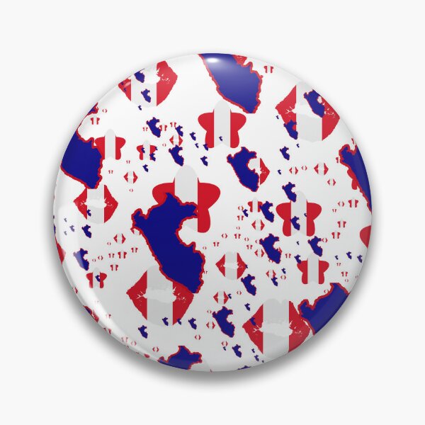 Item preview, Peru Montage With Country Shape Stars And Flag Overlays | Pérou Montage avec superposition d'étoiles et de drapeaux | Peru Montage mit Sternen und Flaggen Overlays designed and sold by TheIconSmith.