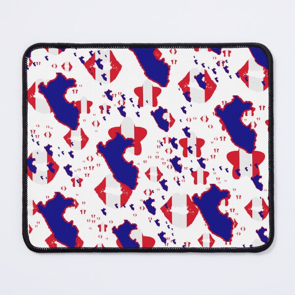 Item preview, Peru Montage With Country Shape Stars And Flag Overlays | Pérou Montage avec superposition d'étoiles et de drapeaux | Peru Montage mit Sternen und Flaggen Overlays designed and sold by TheIconSmith.