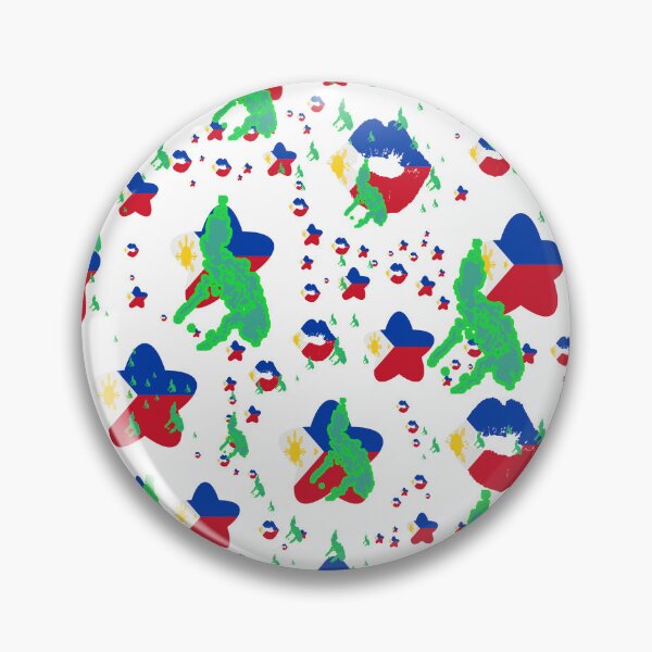 Item preview, Philippines Montage With Country Shape Stars And Flag Overlays | Philippines Montage avec superposition d'étoiles et de drapeaux | Philippinen Montage mit Country Shape Stars und Flaggen Overlays designed and sold by TheIconSmith.