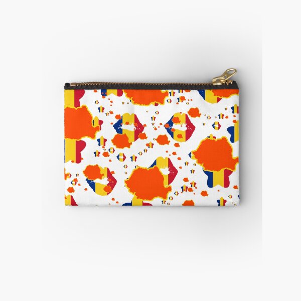 Item preview, Romania Montage With Country Shape Stars And Flag Overlays | Roumanie Montage avec des superpositions de pays, d'étoiles et de drapeaux | Rumänien Montage mit Country Shape Stars und Flaggen Overlays designed and sold by TheIconSmith.