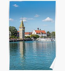 View of Lindau town, Bodensee, Germany Poster