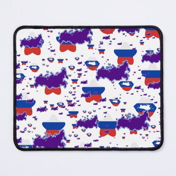 Item preview, Russia Montage With Country Shape Stars And Flag Overlays | Russie Montage avec superposition d'étoiles et de drapeaux | Russland Montage mit Country Shape Stars und Flaggen Overlays designed and sold by TheIconSmith.