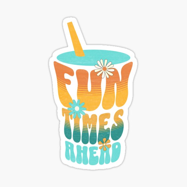 Item preview, Groovy Fun Times Ahead Design designed and sold by MoodsofDesign.