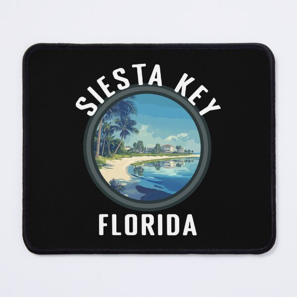 Item preview, Siesta Key - Florida (with White Lettering) designed and sold by VelvetRoom.