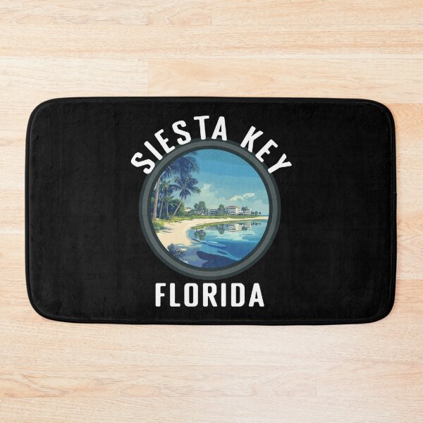 Item preview, Siesta Key - Florida (with White Lettering) designed and sold by VelvetRoom.