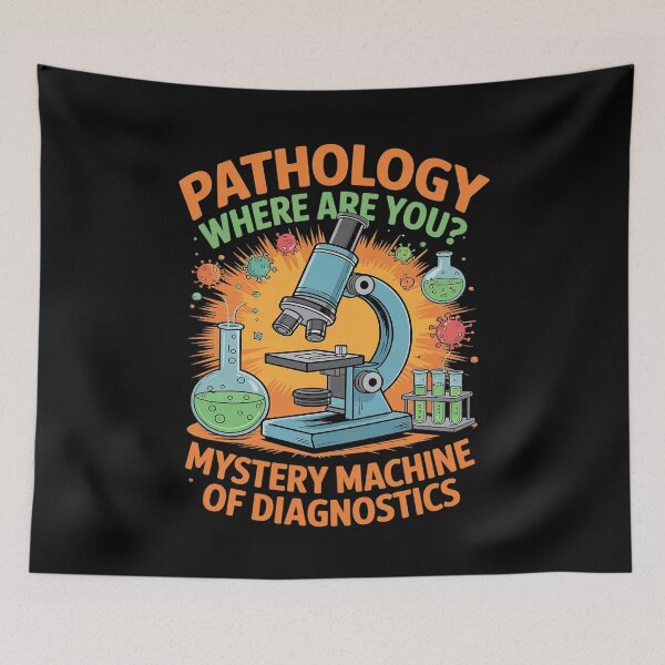 Item preview, Lab Week 2025 Laboratory Mystery Machine Of Diagnostics Lab designed and sold by splindoershop.