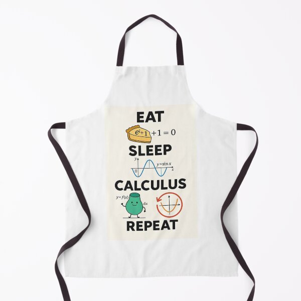 Item preview, Eat Sleep Calculus Repeat – Funny Math Nerd Design designed and sold by JuliJoy.