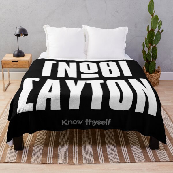 Item preview, Know Thyself (Γνώθι Σαυτόν) - Bold Minimalist Greek Philosophy for Men designed and sold by AwarenessByDesign.