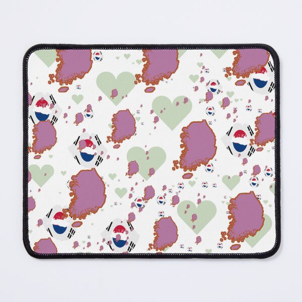 Item preview, South Korea Montage With Country Shape Stars And Flag Overlays | Corée du Sud Montage avec superposition d'étoiles et de drapeaux | Süd-Korea Montage mit Country Shape Stars und Flaggen Overlays designed and sold by TheIconSmith.
