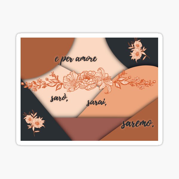 Item preview, Per amore sarò sarai saremo  designed and sold by Dueperuno.