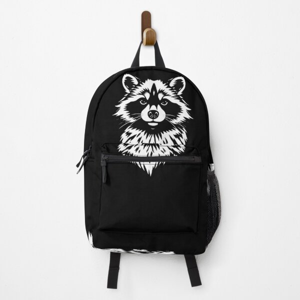 Item preview, Raccoon Face Outline | Masked Wildlife Line Art designed and sold by Negative Space Art.