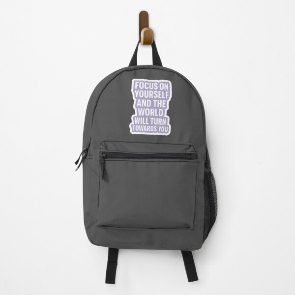 Item preview, Focus on yourself, and the world will turn towards you designed and sold by Nubrixa-Studio.