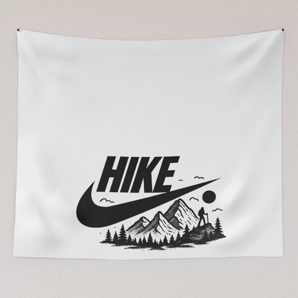 Item preview, Hike Mountain Parody Logo designed and sold by Aryabek.