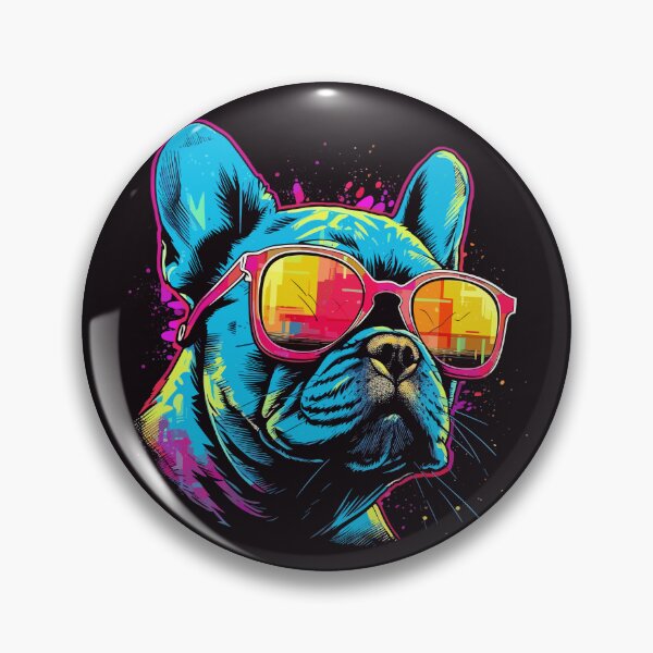 Item preview, Sunglasses French Bulldog - Cool design for stylish dog owners designed and sold by brindled.