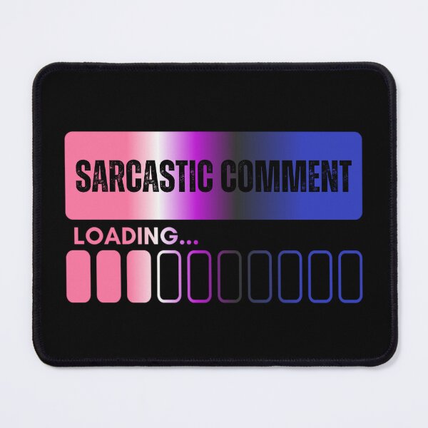 Item preview, Sarcastic Comment Loading, Genderfluid pride flag graphic, Pride Loading Graphic, Gay Pride Festival, Gay Festival, Love is love, Pride, Funny, Rainbow Pride, Sarcastic, humor, designed and sold by PrideBeProud.