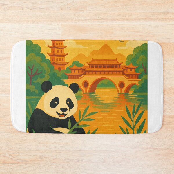Item preview, Chengdu Panda Scenic Pagoda China designed and sold by Aryabek.