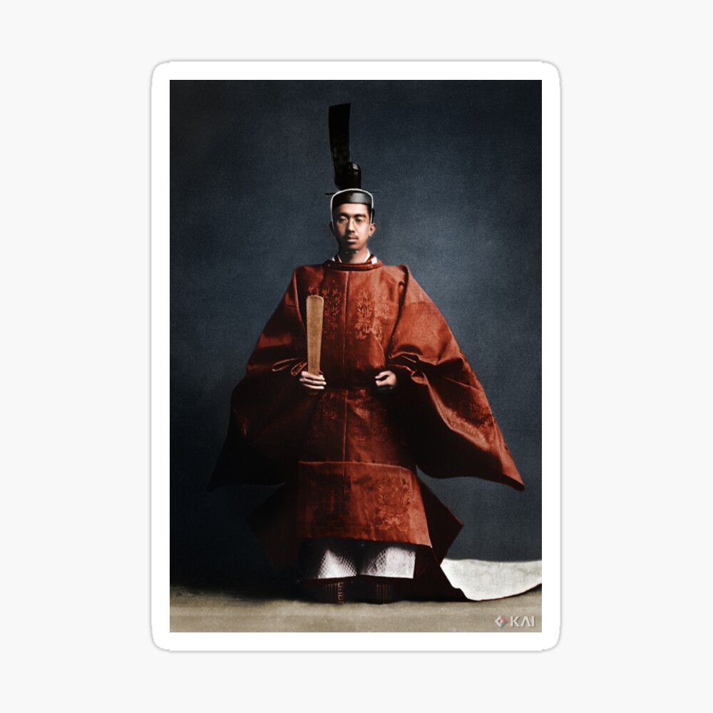 Hirohito, Emperor Showa, 1928 colorized Spiral Notebook for Sale by  KAI-Studio | Redbubble