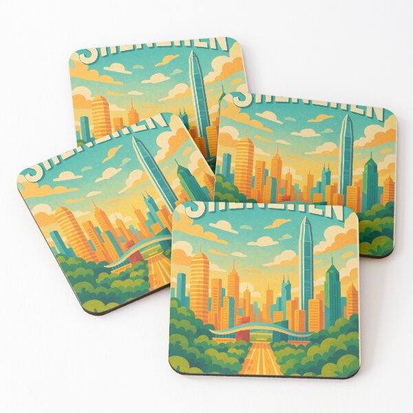 Item preview, Greetings from Shenzhen Retro China designed and sold by Aryabek.