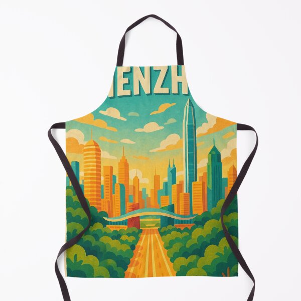 Item preview, Greetings from Shenzhen Retro China designed and sold by Aryabek.