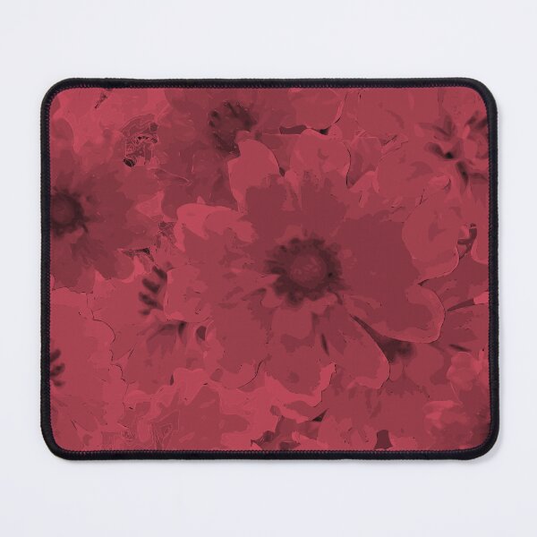 Item preview, Flower Ocean Halfdrop Monochrome Rose da475b designed and sold by Art in My Loft.