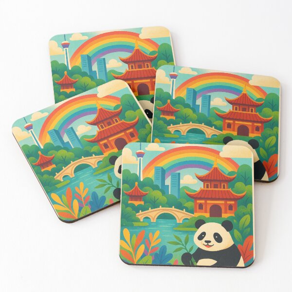 Item preview, Chengdu Rainbow Panda designed and sold by Aryabek.