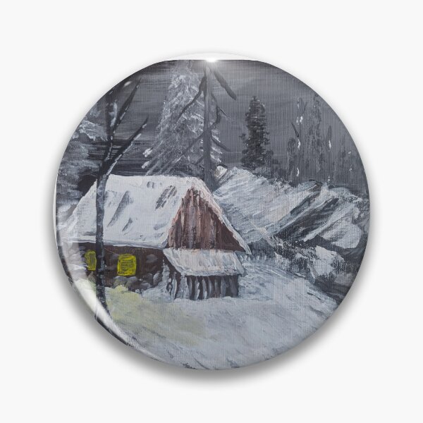 Item preview, Cabin in the snow  designed and sold by rmcn123.