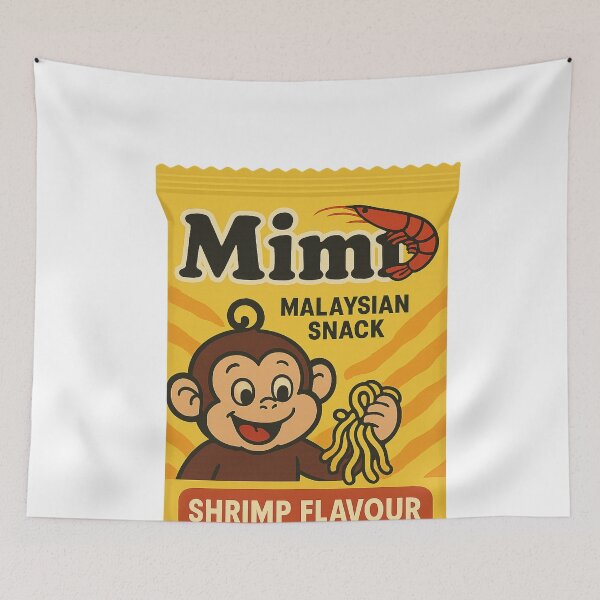 Item preview, Mimi Shrimp Flavor Snack Parody Malaysia designed and sold by Aryabek.