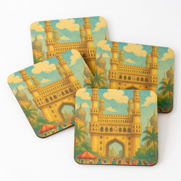 Item preview, Charminar Hyderabad Market Street designed and sold by Aryabek.
