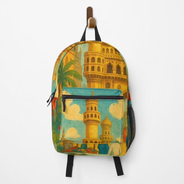 Item preview, Charminar Hyderabad Market Street designed and sold by Aryabek.