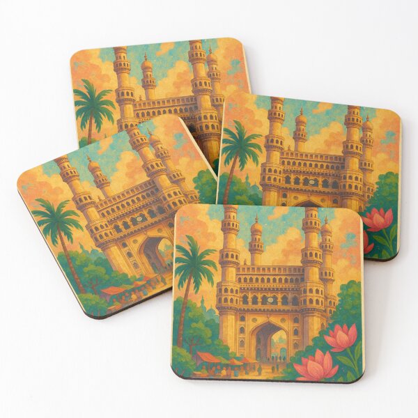 Item preview, Charminar Hyderabad Heritage Scene India designed and sold by Aryabek.