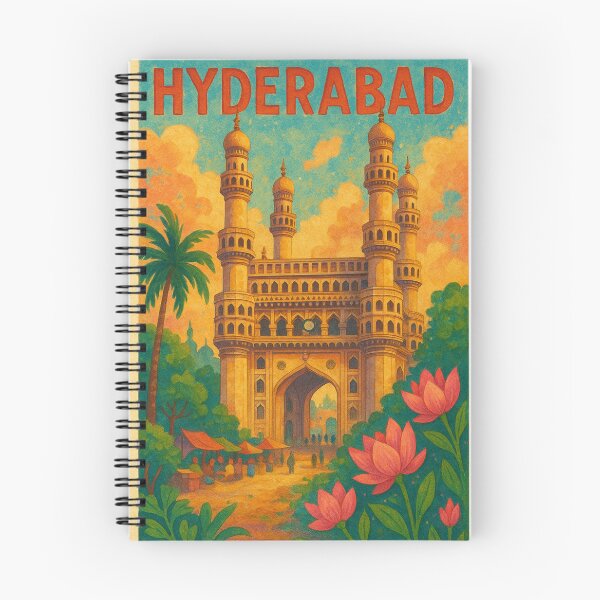 Item preview, Charminar Hyderabad Heritage Scene India designed and sold by Aryabek.