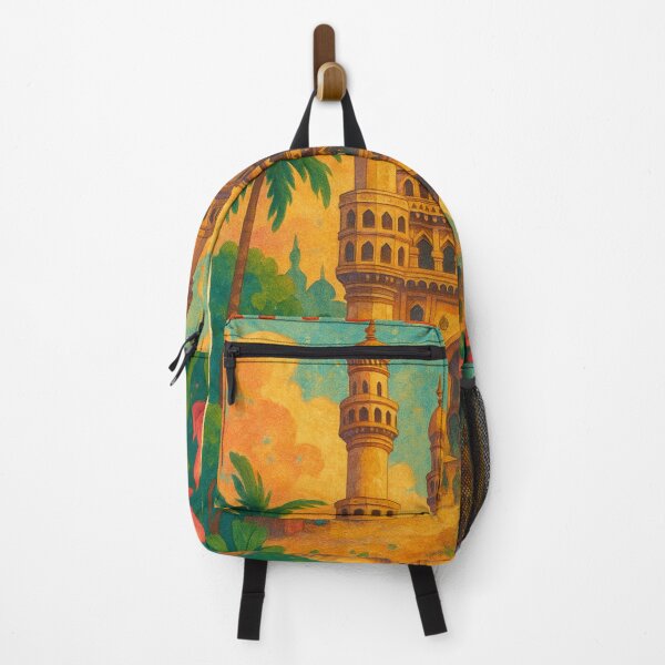 Item preview, Charminar Hyderabad Heritage Scene India designed and sold by Aryabek.